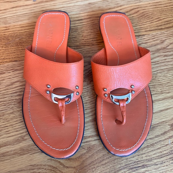 Vaneli Tangerine Sandals - Picture 1 of 6